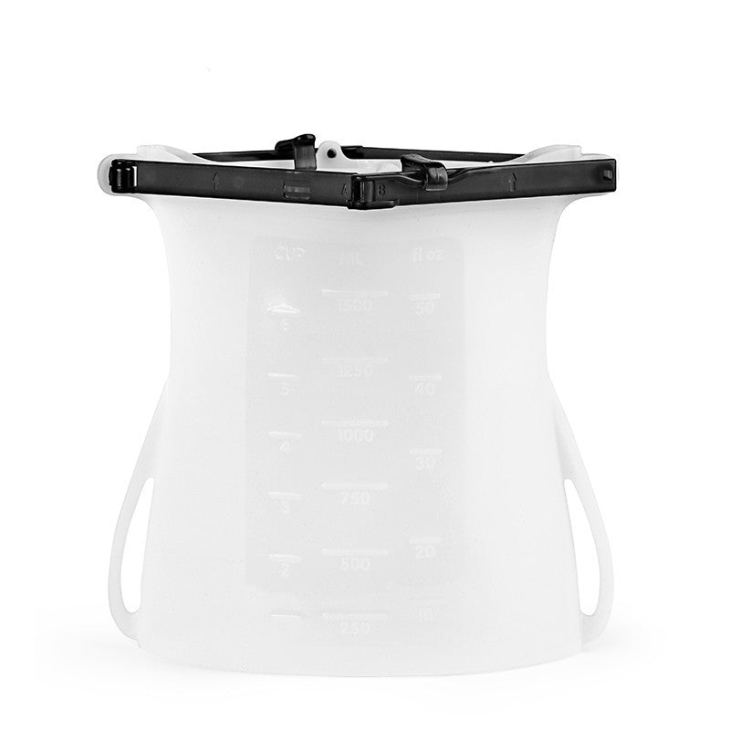 1pc Silicone Storage Bag | 500ml - 2000ml Leakproof & Sealed Ziplock Bag for Freezer and Refrigerator - goosavvy.com