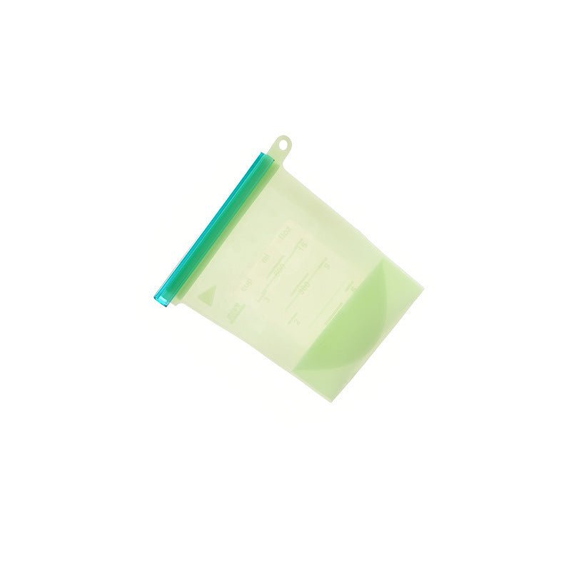 4-Pack 500ml Silicone Kitchen Storage Bags – Vacuum Sealed Food Storage for Dried Fruits, Vegetables, Meat, and More - goosavvy.com