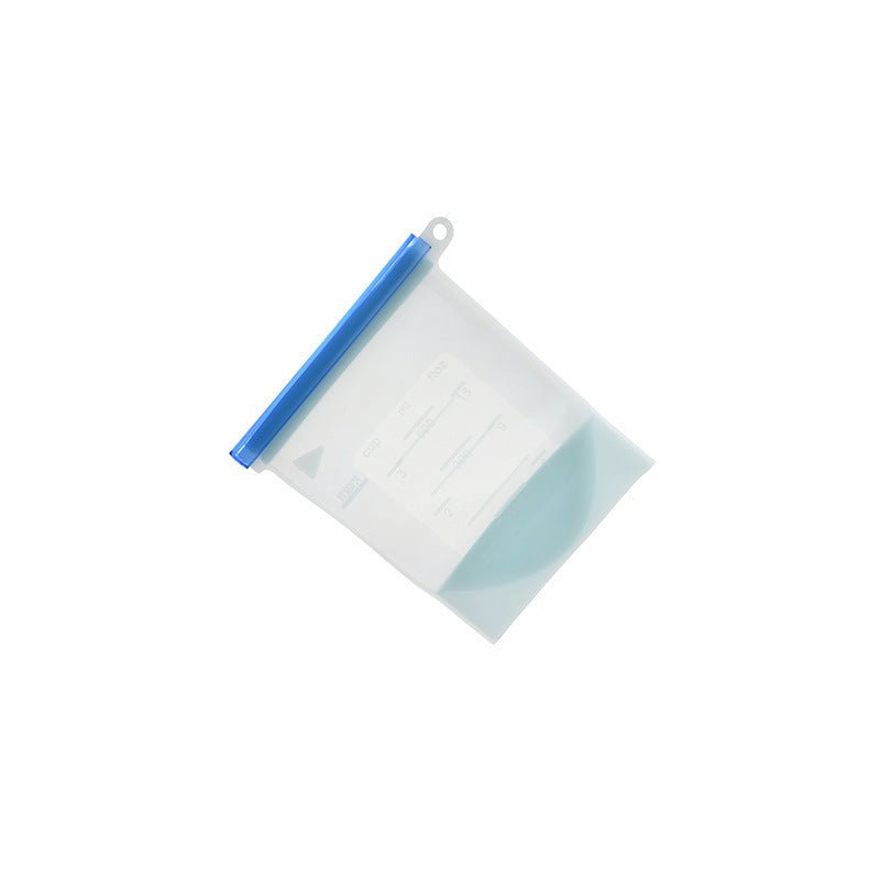 4-Pack 500ml Silicone Kitchen Storage Bags – Vacuum Sealed Food Storage for Dried Fruits, Vegetables, Meat, and More - goosavvy.com