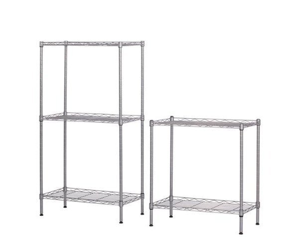 5 - Tier Adjustable Wire Shelving Unit – Metal Storage Rack for Home & Kitchen - goosavvy.com