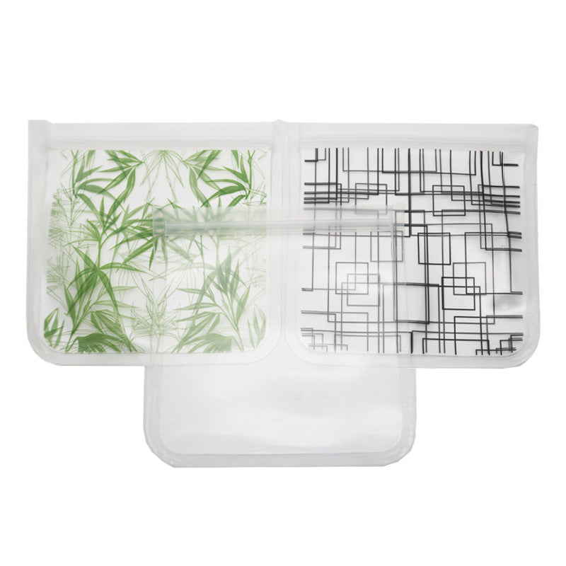 3-Pack Reusable Ziplock Food Storage Bags, FDA Certified BPA and Lead Free Material, Eco-Friendly - goosavvy.com