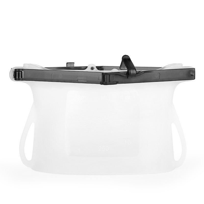 1pc Silicone Storage Bag | 500ml - 2000ml Leakproof & Sealed Ziplock Bag for Freezer and Refrigerator - goosavvy.com