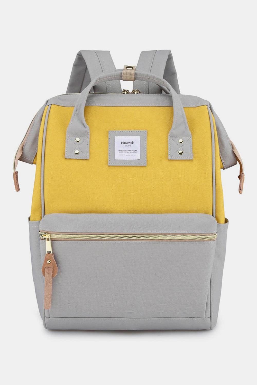 Himawari Waterproof Canvas Backpack with Side Pockets - goosavvy.com
