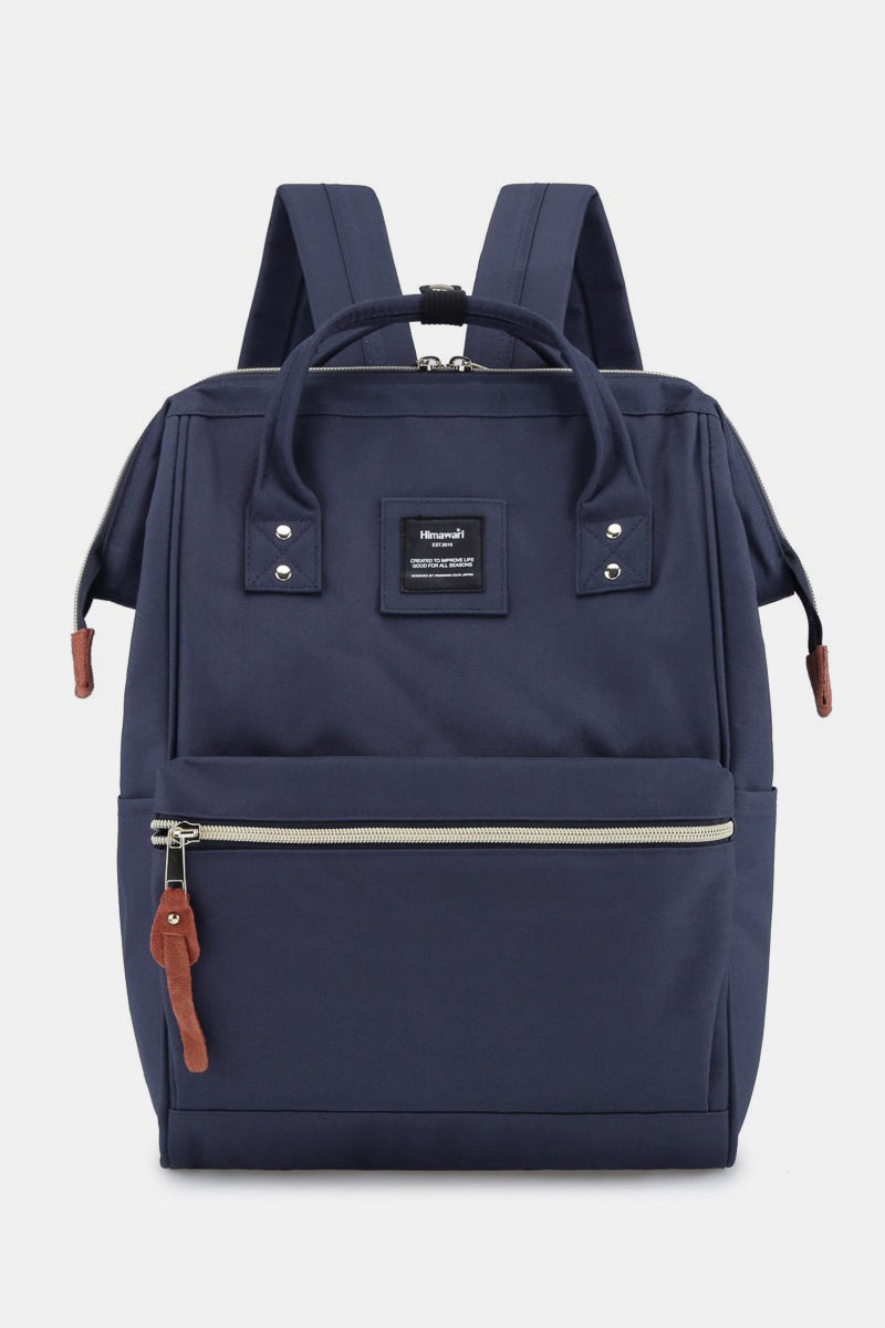 Himawari Waterproof Canvas Backpack with Side Pockets - goosavvy.com