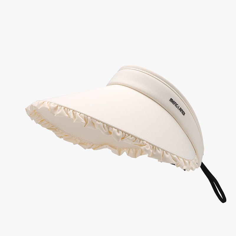Frill Adjustable Ice Silk Sun Hat - goosavvy.com