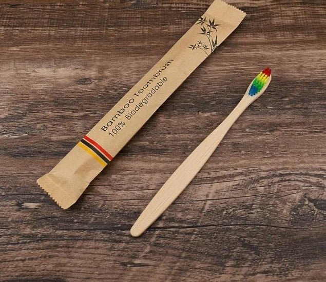 Bamboo Toothbrushes | Zero Waste Compostable Toothbrushes | Plastic Free Toothbrushes | Pack of 5 or 10 - goosavvy.com