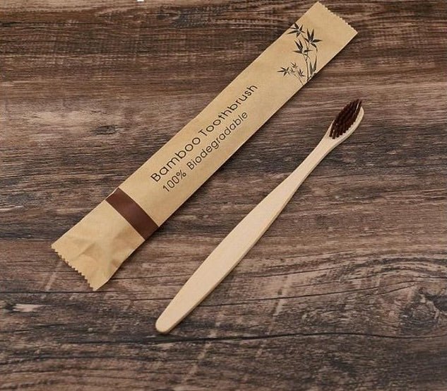 Bamboo Toothbrushes | Zero Waste Compostable Toothbrushes | Plastic Free Toothbrushes | Pack of 5 or 10 - goosavvy.com