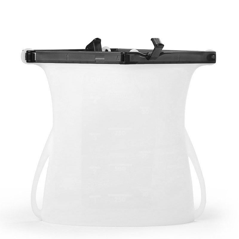 1pc Silicone Storage Bag | 500ml - 2000ml Leakproof & Sealed Ziplock Bag for Freezer and Refrigerator - goosavvy.com