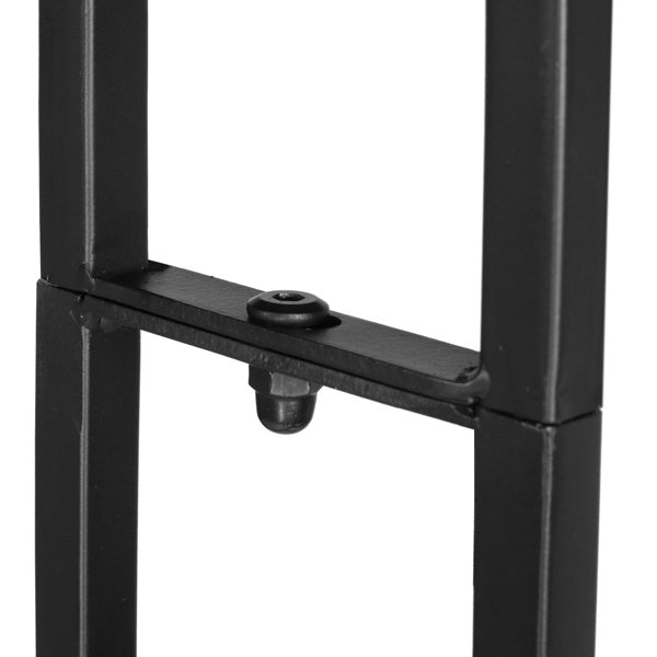 Black Double - Layer Iron Garden Arch, Sturdy Metal Trellis for Climbing Plants - goosavvy.com