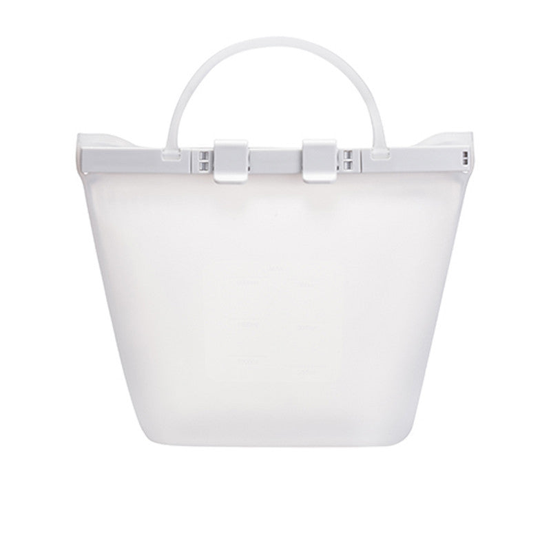 1pc Silicone Storage Bag | 500ml - 2000ml Leakproof & Sealed Ziplock Bag for Freezer and Refrigerator - goosavvy.com