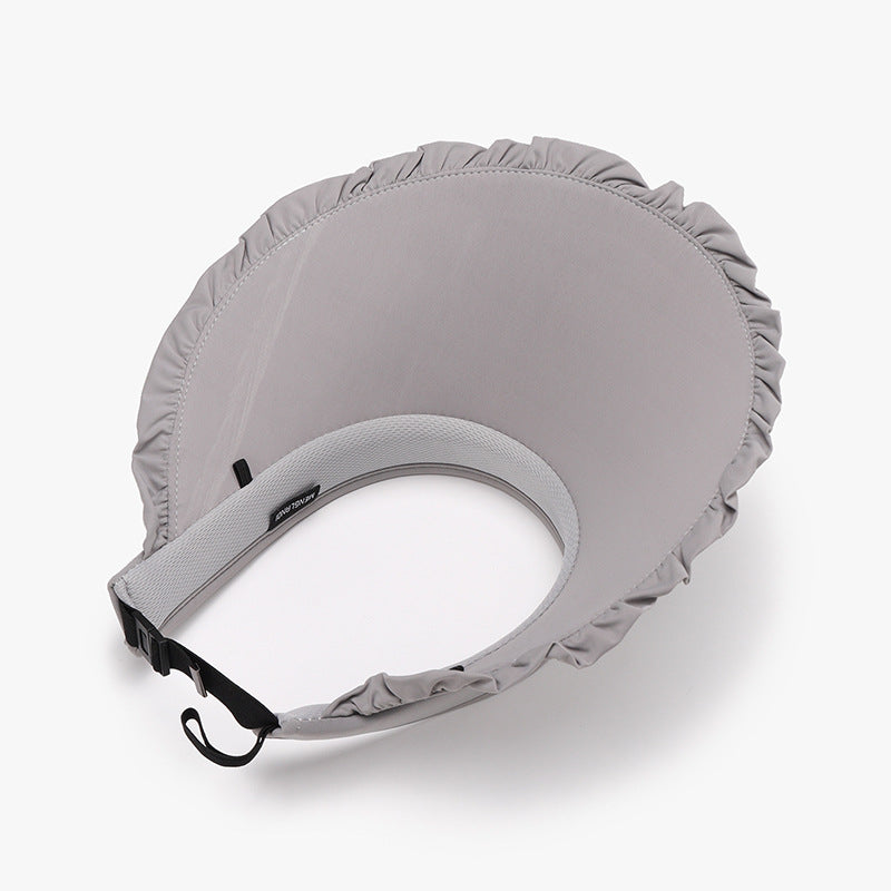 Frill Adjustable Ice Silk Sun Hat - goosavvy.com
