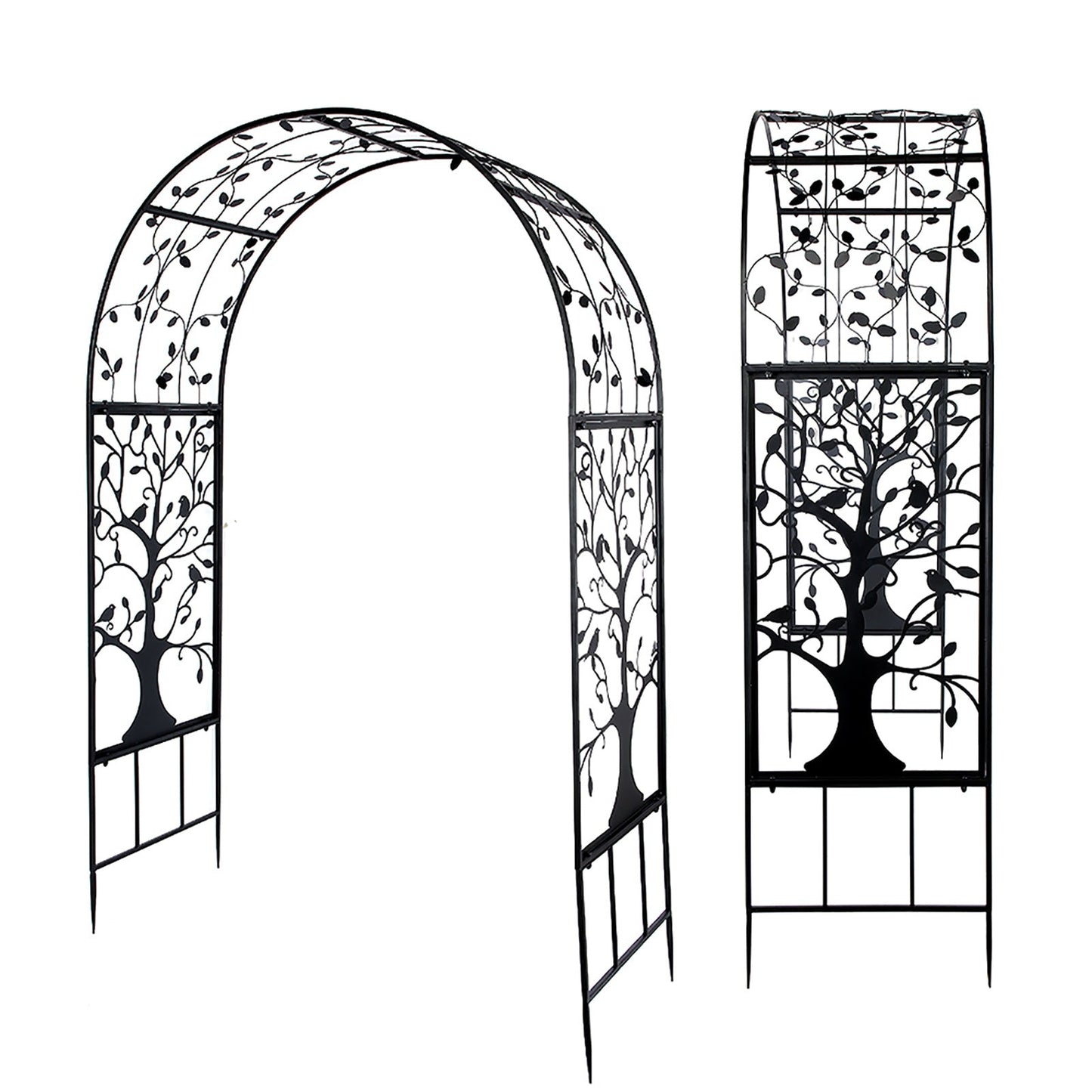 Elegant Outdoor Garden Arch – Plant Climbing Trellis for Weddings & Events - goosavvy.com