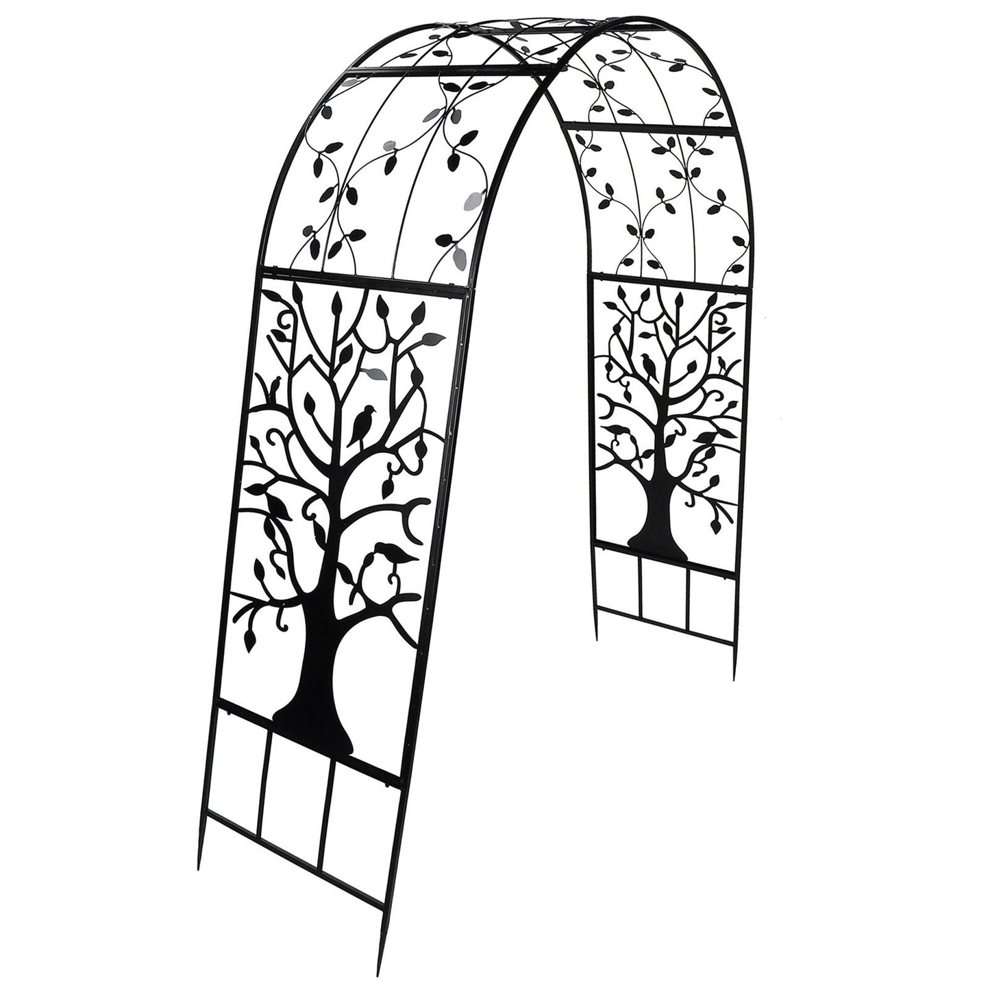 Elegant Outdoor Garden Arch – Plant Climbing Trellis for Weddings & Events - goosavvy.com