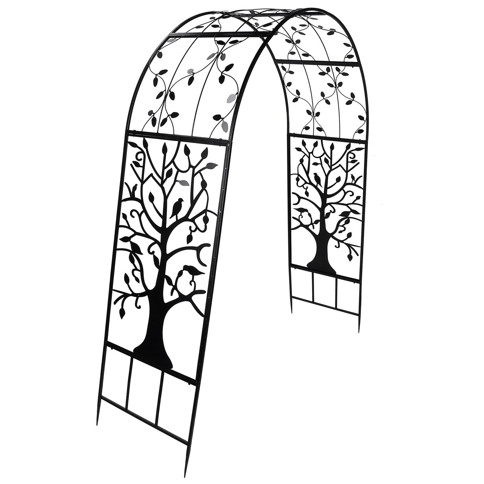 Elegant Outdoor Garden Arch – Plant Climbing Trellis for Weddings & Events - goosavvy.com