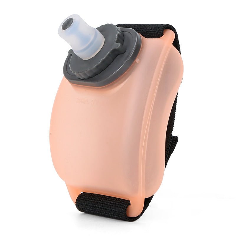 Hands - Free Running Water Bottle – 200ml Silicone Wrist Water Cup for Jogging, Cycling, Fitness & Outdoor Sports - goosavvy.com