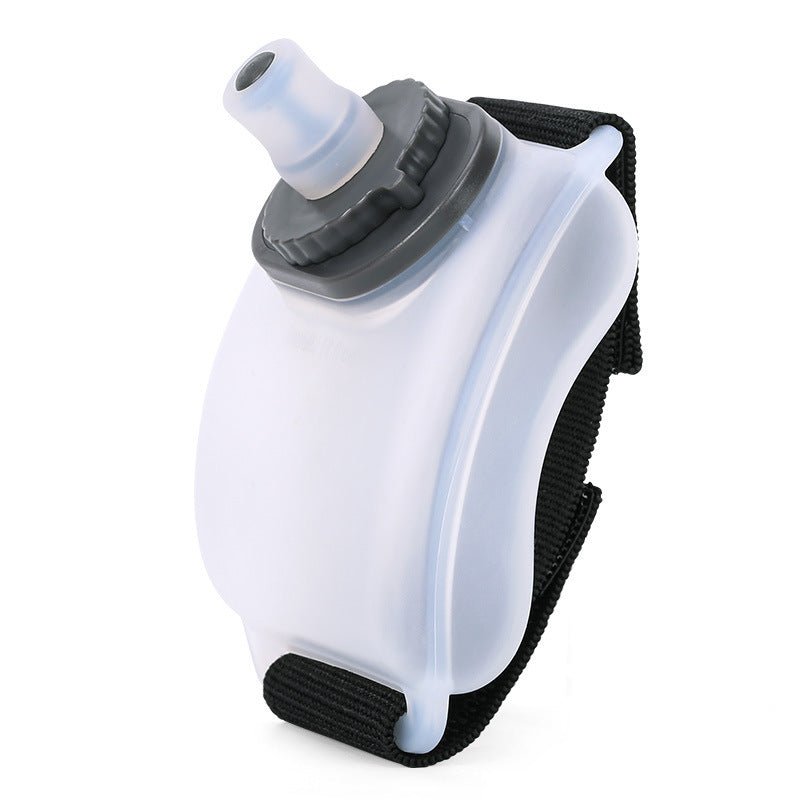 Hands - Free Running Water Bottle – 200ml Silicone Wrist Water Cup for Jogging, Cycling, Fitness & Outdoor Sports - goosavvy.com
