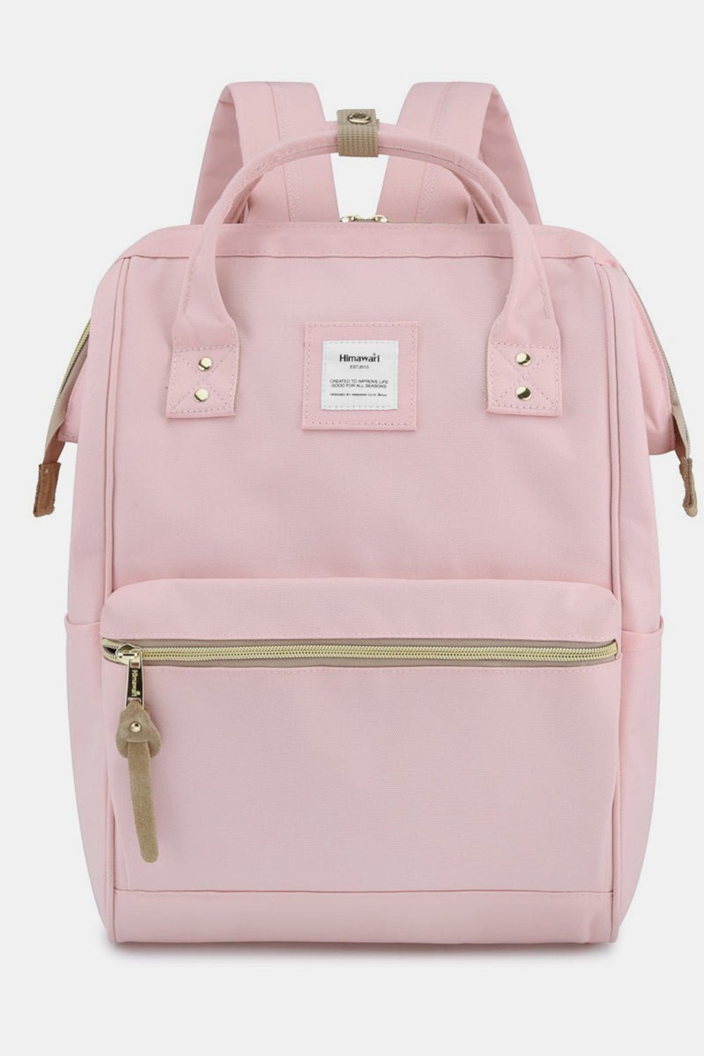 Himawari Waterproof Canvas Backpack with Side Pockets - goosavvy.com