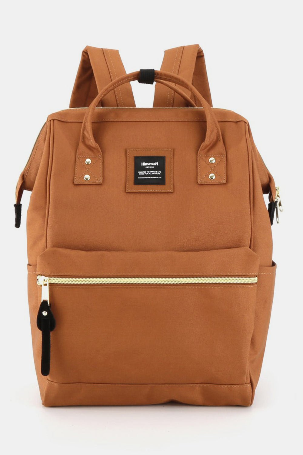 Himawari Waterproof Canvas Backpack with Side Pockets - goosavvy.com