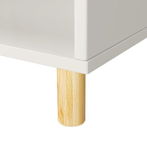 Kids 3 - Tier Bookshelf & Toy Storage, Wooden Bookcase with Safety Features - goosavvy.com