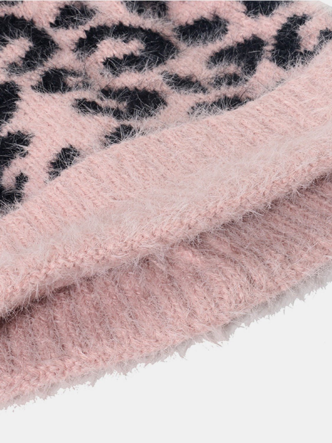 Leopard Hat with Pompom - goosavvy.com