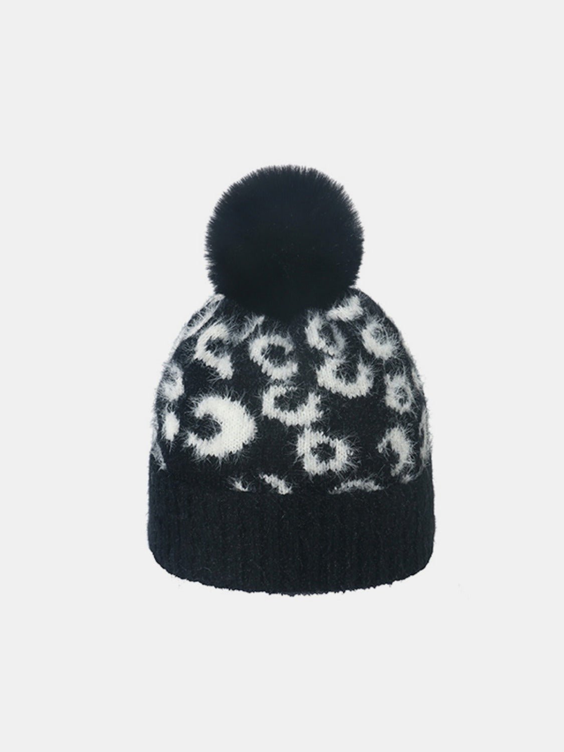 Leopard Hat with Pompom - goosavvy.com