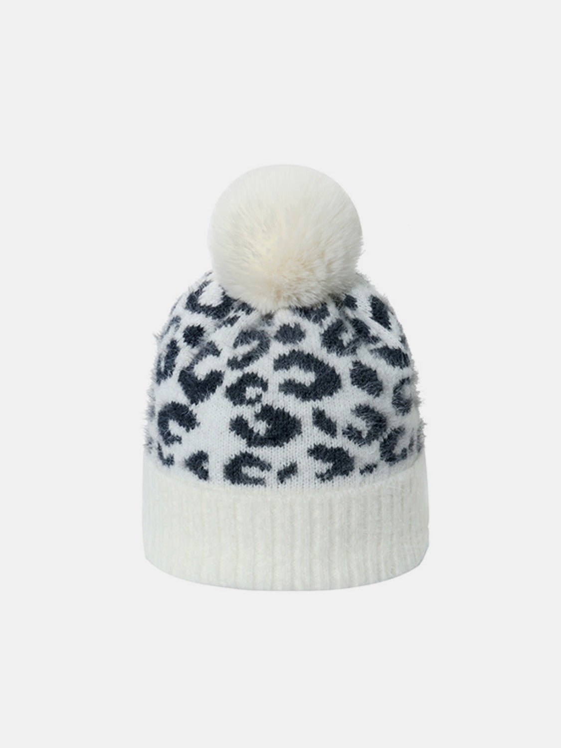 Leopard Hat with Pompom - goosavvy.com