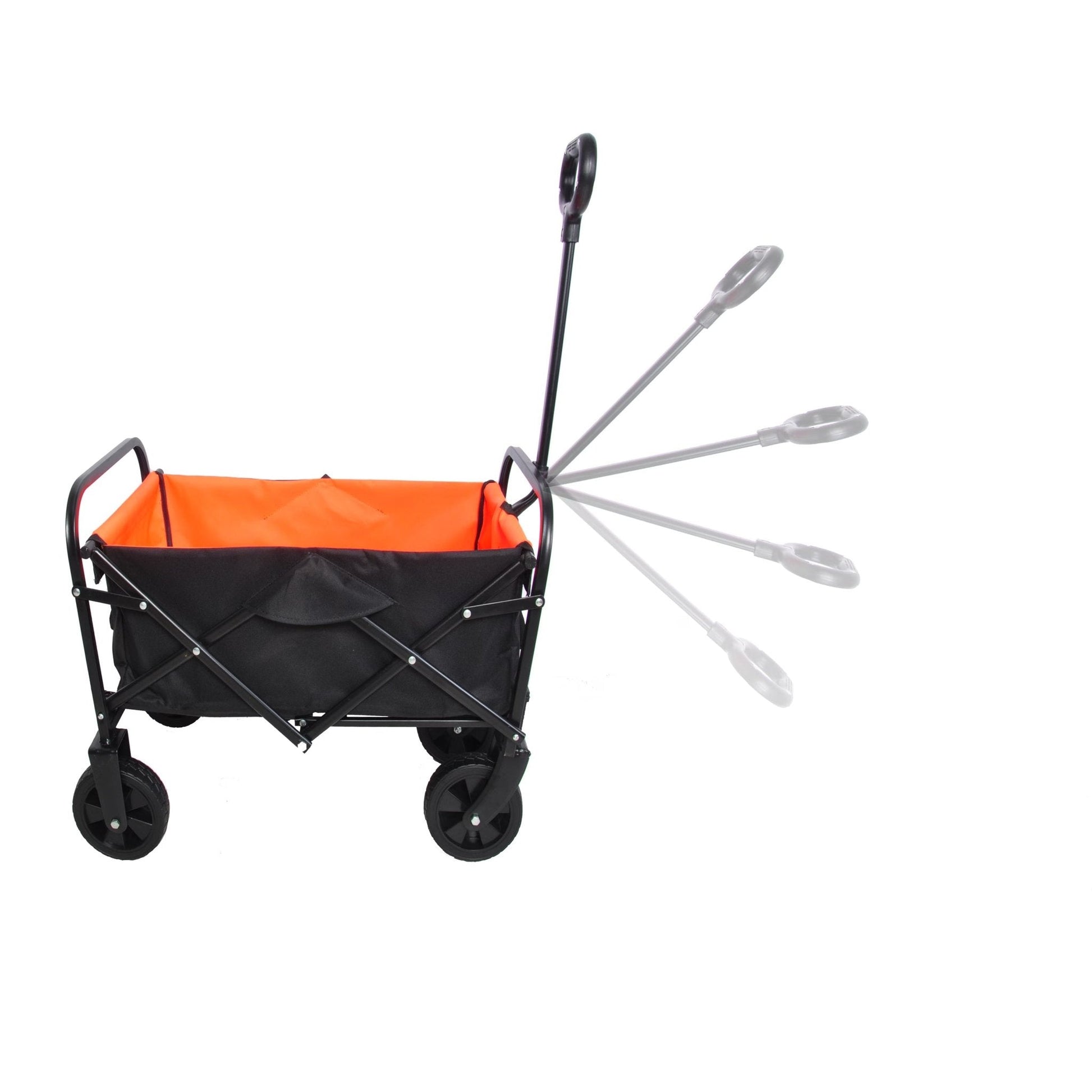 Mini Folding Wagon Cart – Heavy - Duty Collapsible Utility Cart for Garden, Camping & Shopping - goosavvy.com
