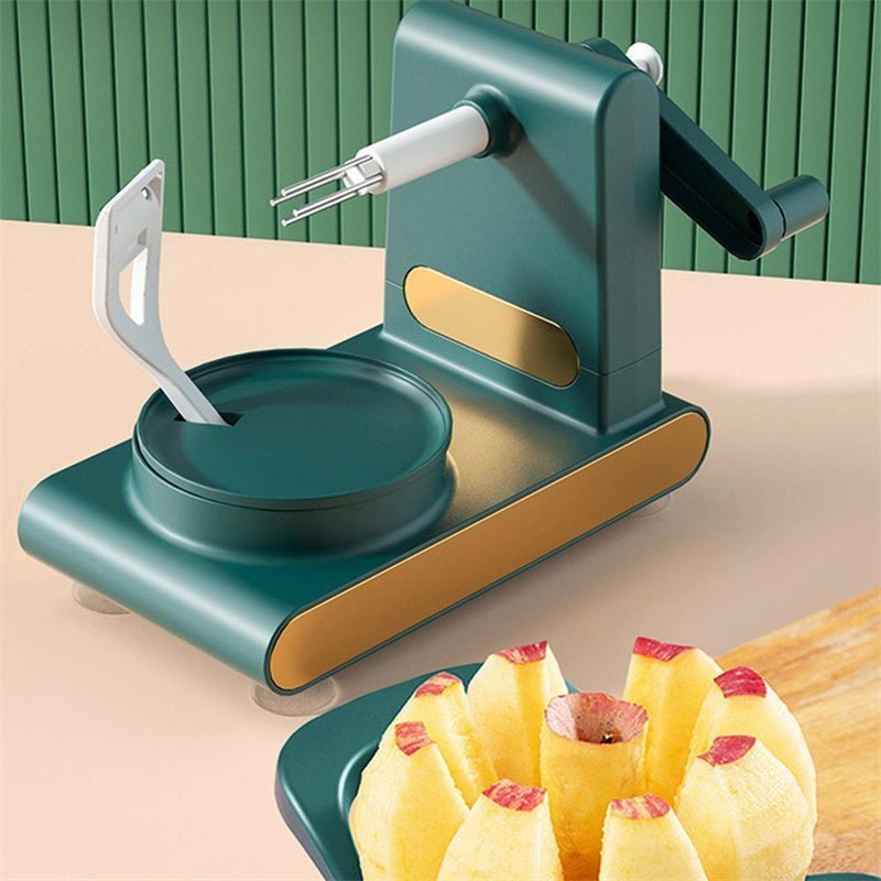 Multifunctional Hand - Cranked Peeler Machine & Fruit Slicer Cutter - goosavvy.com