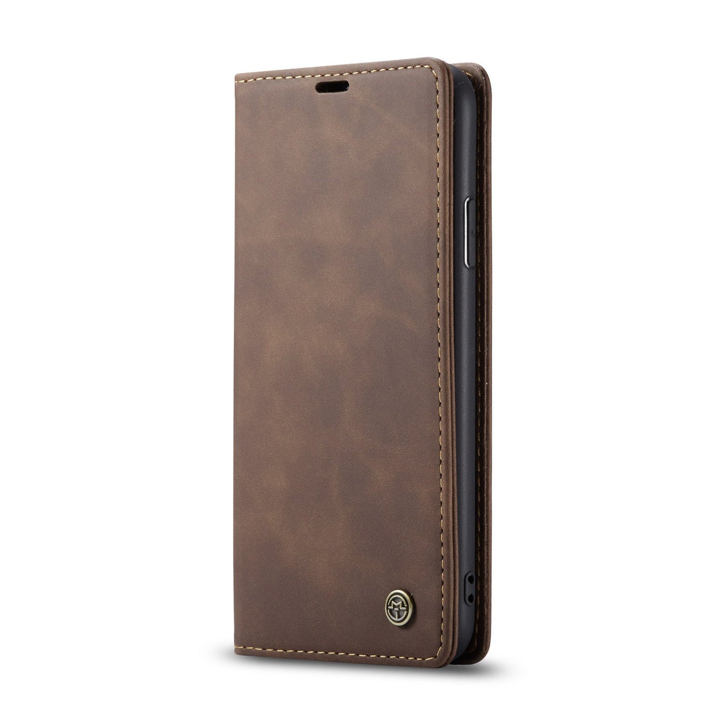 Premium Leather Magnetic Flip Wallet Case | Shockproof Folio Stand Protective Cover for iPhone - goosavvy.com