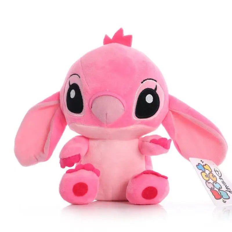 Stitch Plush Toy (18cm) | Movie Character Stuffed Doll with Pendant Loop | Cute Lilo & Stitch Collectible Gift - goosavvy.com