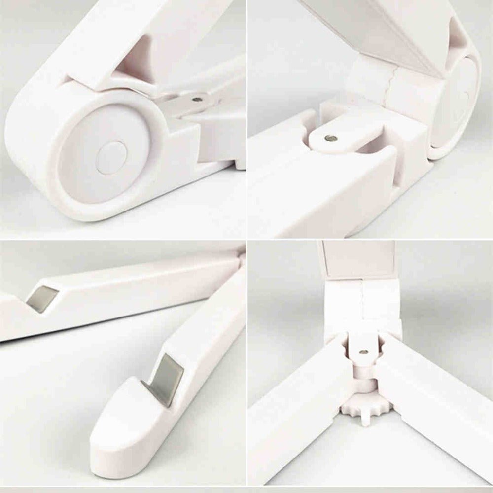 Universal Foldable Phone and Tablet Stand – Adjustable, Portable, Anti - Slip Desktop Holder for iPad, Tablets, and Smartphones - goosavvy.com