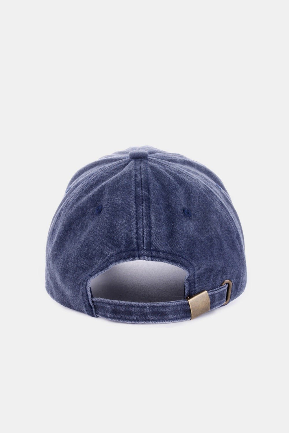 Zenana Washed Embroidered City Baseball Cap - goosavvy.com