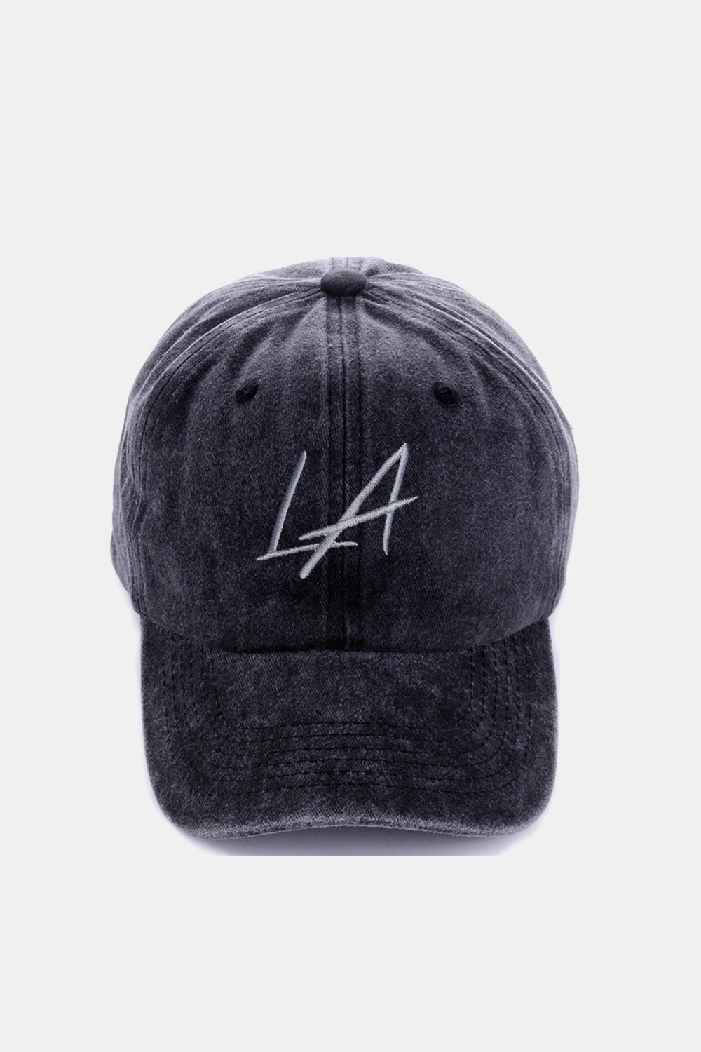 Zenana Washed Embroidered City Baseball Cap - goosavvy.com