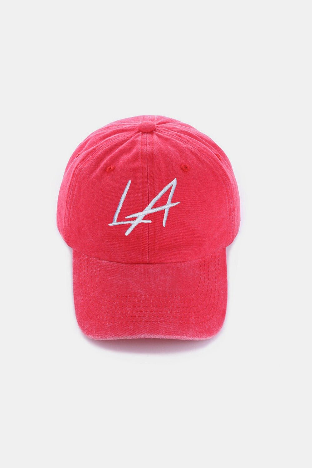 Zenana Washed Embroidered City Baseball Cap - goosavvy.com