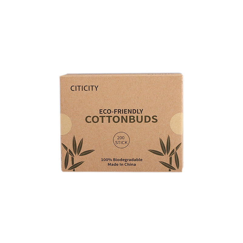 Bamboo Cotton Buds (One color, 200 pieces) - goosavvy.com