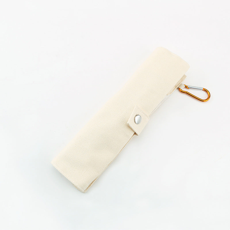 Bamboo Travel Cutlery Set | Portable Flatware | Reusable Cutlery Set in Travel Pouch - goosavvy.com