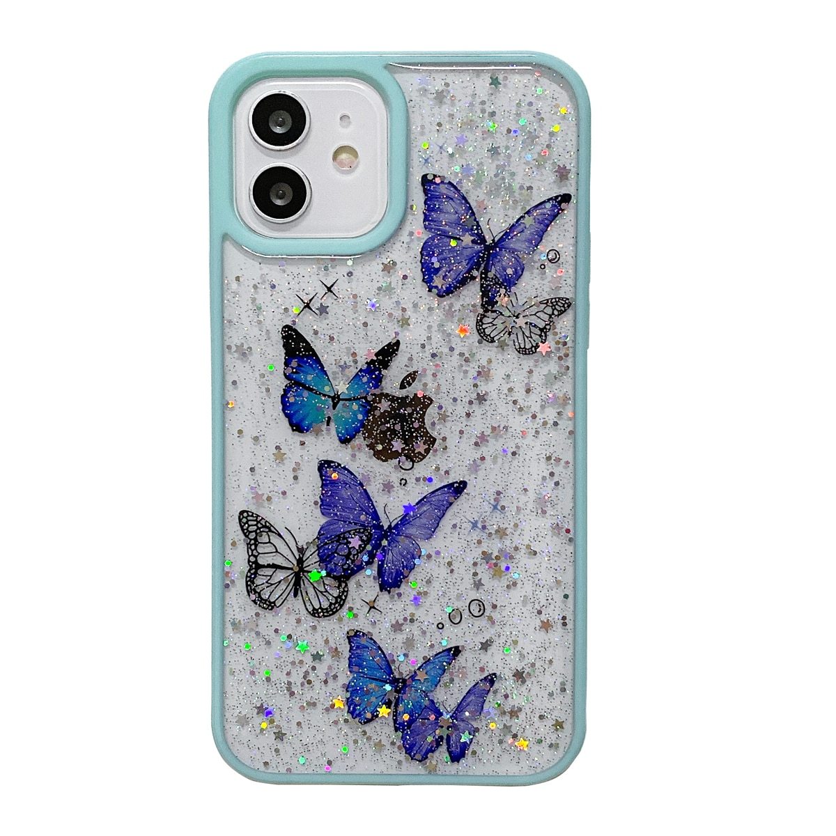 Butterfly Phone Case for iPhone - For Multiple Models | Cute Glitter Phone Case - goosavvy.com