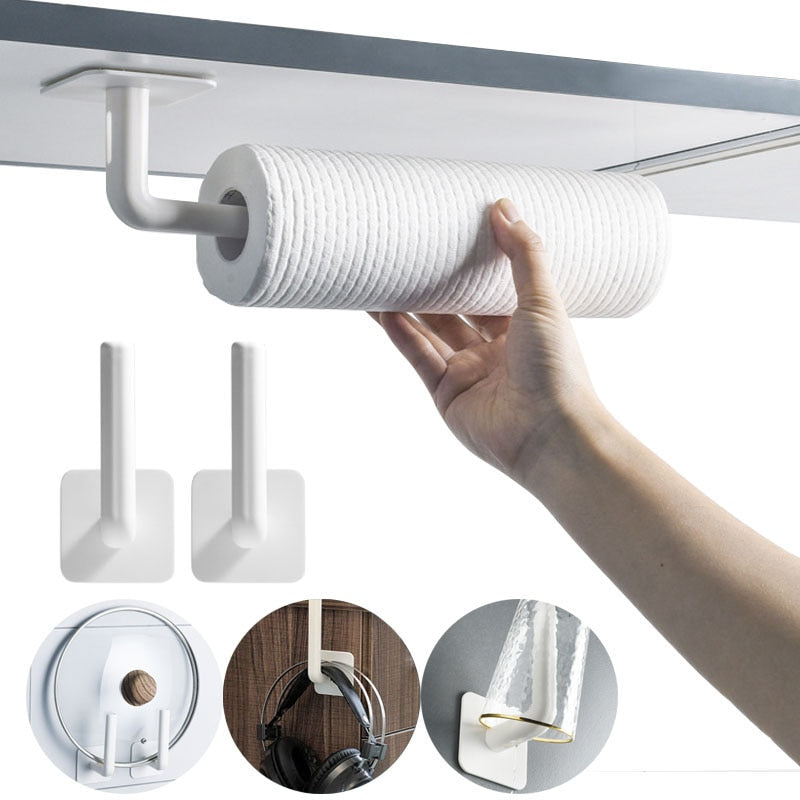 Multifunctional Self Adhesive L-Shaped Wall Hook - goosavvy.com