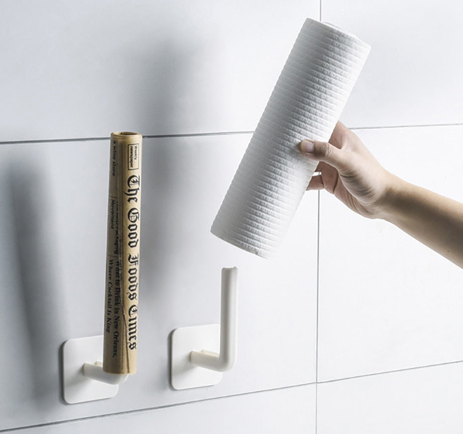 Multifunctional Self Adhesive L-Shaped Wall Hook - goosavvy.com