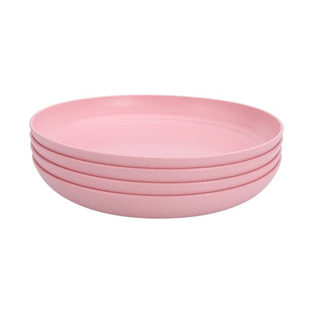 Unbreakable Wheat Straw Dinner Plates (set of 4) - goosavvy.com