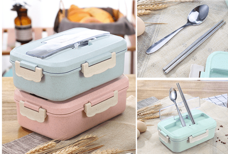 Wheat Straw School / Office Lunch Box - goosavvy.com