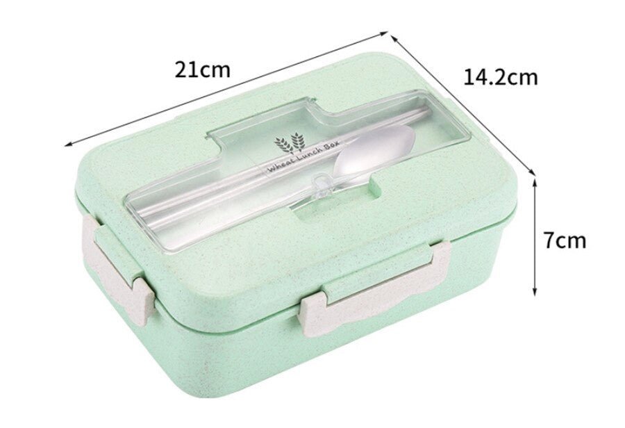 Wheat Straw School / Office Lunch Box - goosavvy.com