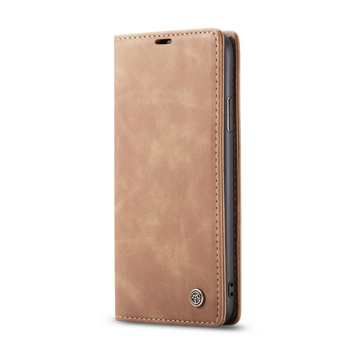 Premium Leather Magnetic Flip Wallet Case | Shockproof Folio Stand Protective Cover for iPhone