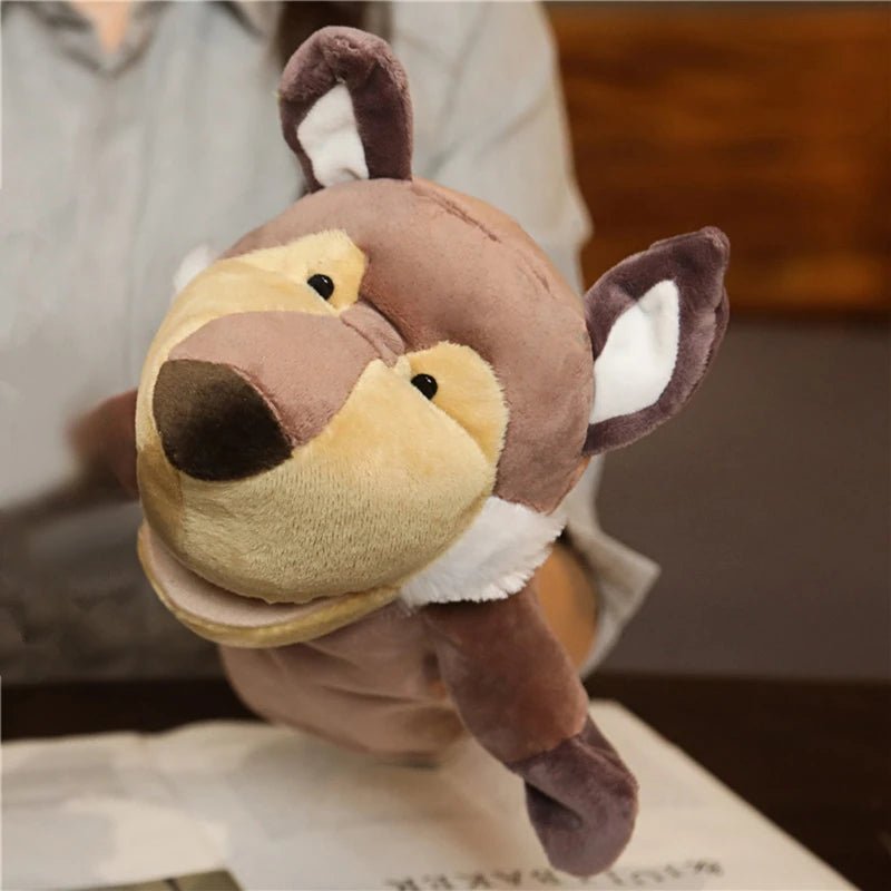 27cm Cartoon Animal Hand Puppets (8+ Options) - Plush Storytelling & Interactive Family Toy - goosavvy.com