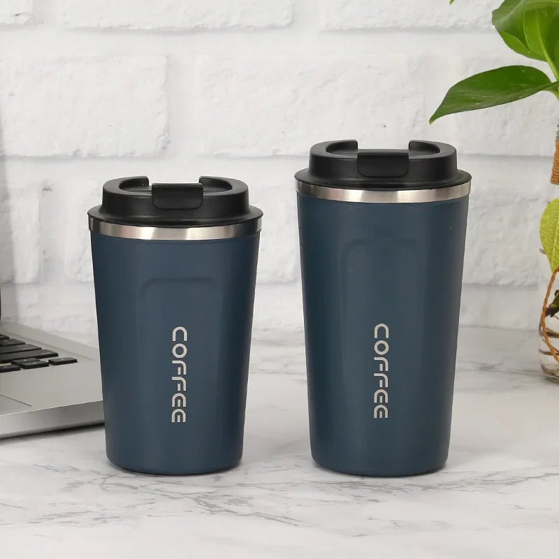 2nd Generation Travel Coffee Cup – Stainless Steel Insulated Mug, Leak - Proof, Vacuum Thermal Flask - goosavvy.com
