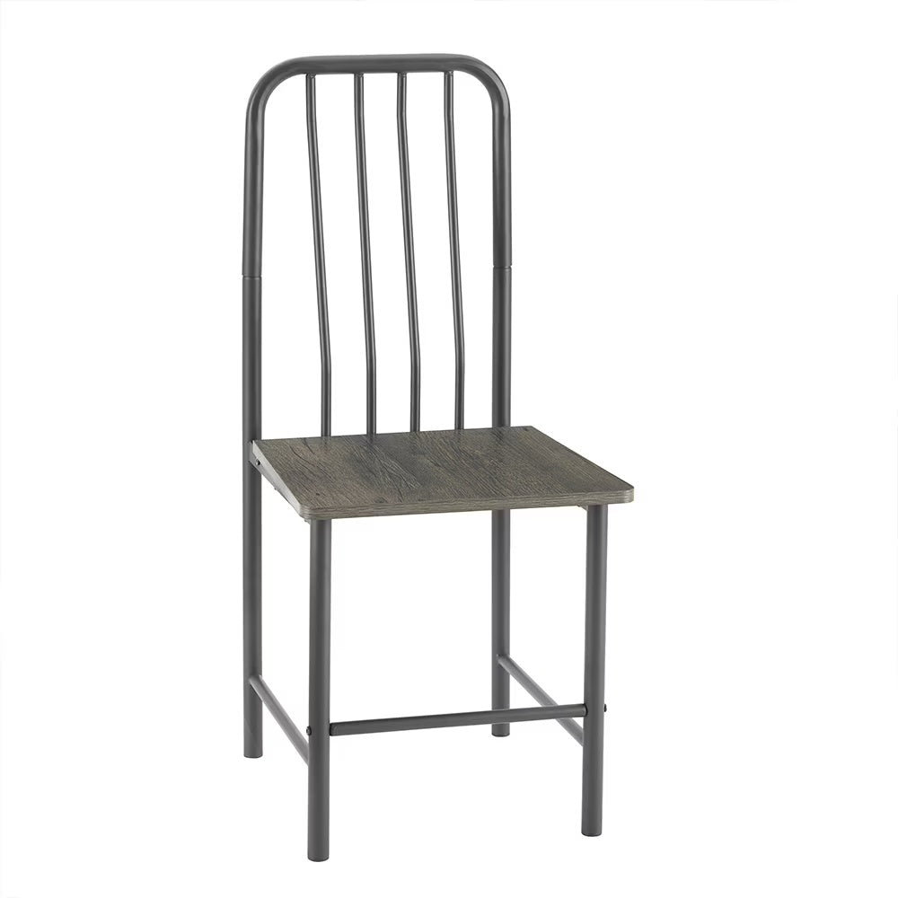 3 - Piece Modern Glass Dining Table Set with 2 Chairs – Square Table for Kitchen, Dining Room, or Office - goosavvy.com
