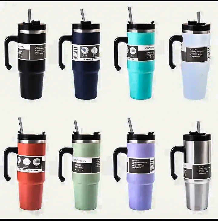 30oz Insulated Stainless Steel Travel Mug - goosavvy.com