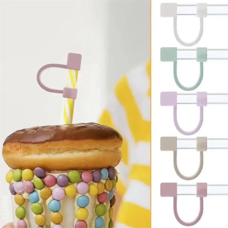 🥤 5 - Pack Silicone Straw Covers for Stanley 20, 30 & 40 oz – Dust - Proof & Leak - Resistant Toppers (10mm) - goosavvy.com