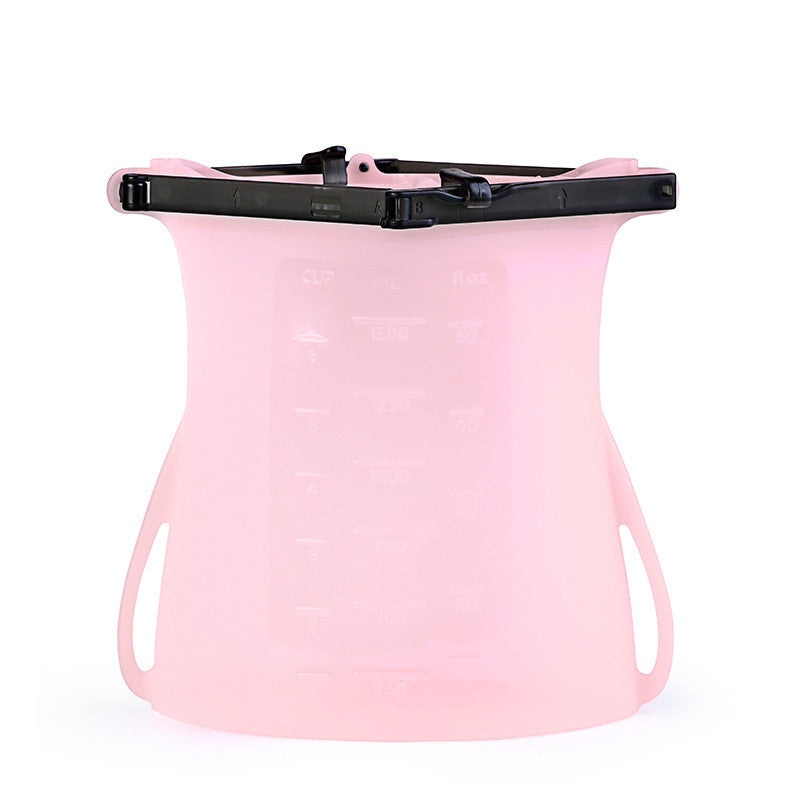 1pc Silicone Storage Bag | 500ml - 2000ml Leakproof & Sealed Ziplock Bag for Freezer and Refrigerator - goosavvy.com