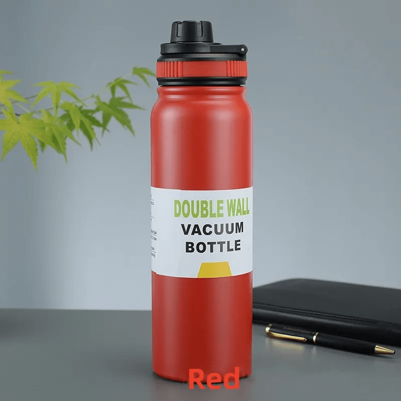 600ML / 800ML Portable Thermos Water Bottle | With Removable Tea Filter | Carry Loop on the Lid - goosavvy.com